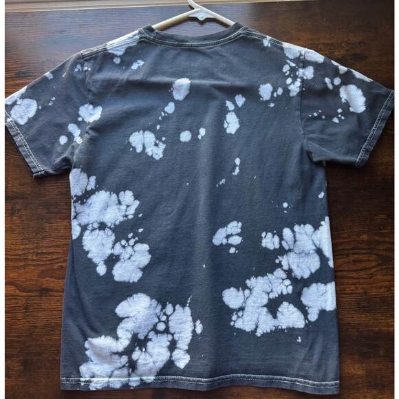 *100% Cotton* Pink Floyd The Dark Side of the Moon Acid Wash Girls Graphic Tee - Picture 2 of 6